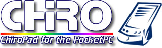 ChiroPad for the Pocket PC